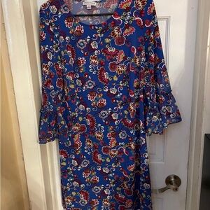 Floral Print Midi Dress